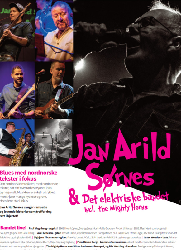 Jan Arild Sørnes & The Elektriske Bandet m/ Palle Wagnberg