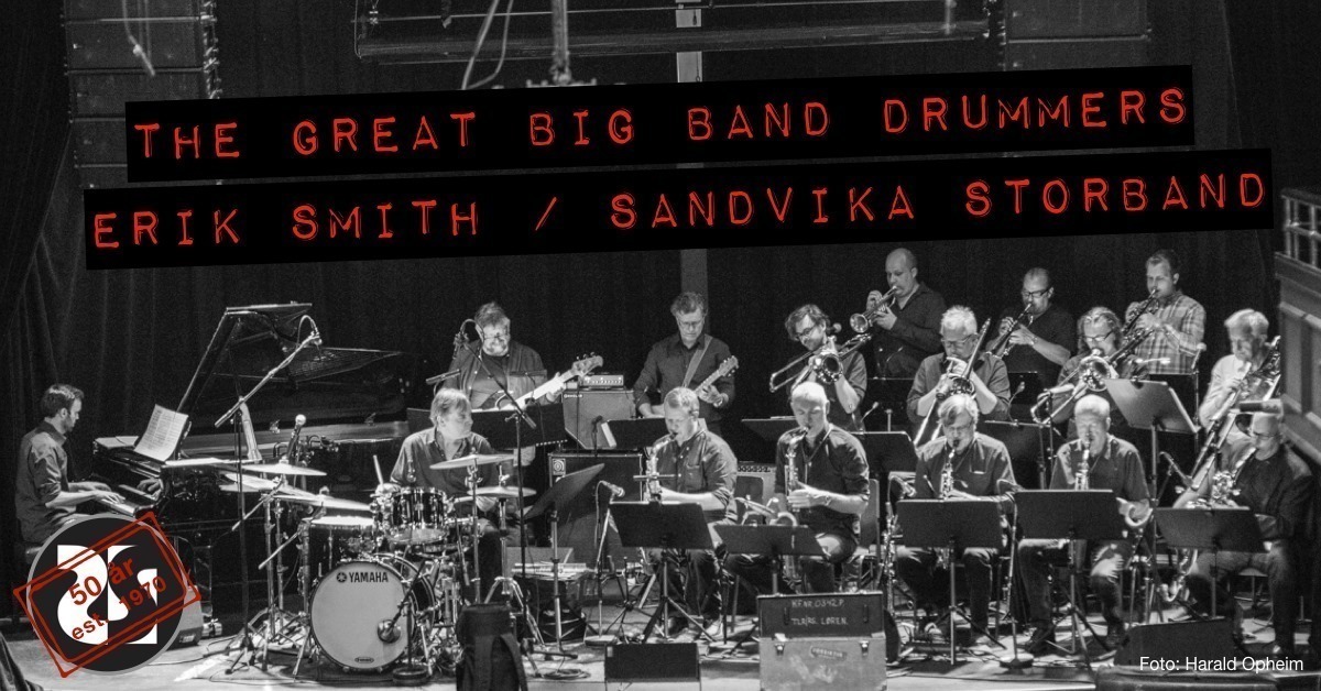 The Great Big Band Drummers: Erik Smith med Sandvika Storband