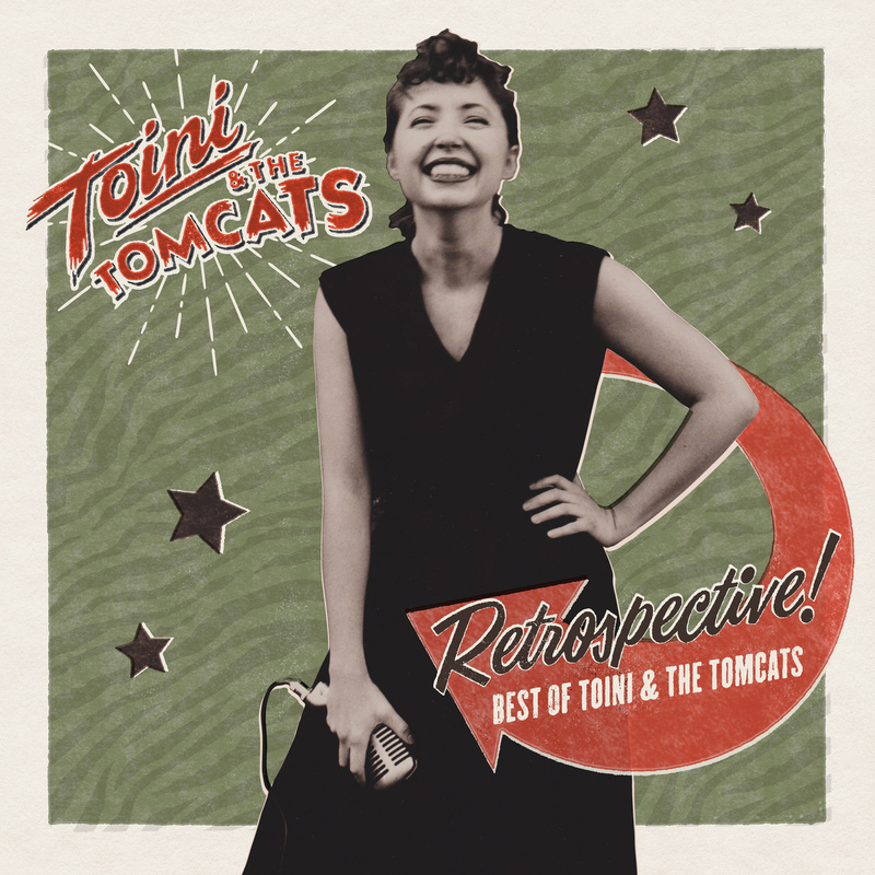 Toini & the Tomcats- vinylslipp: 