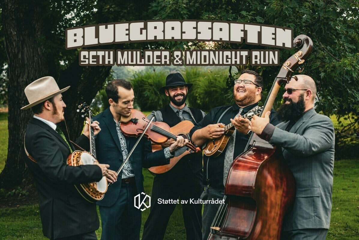 Bluegrassaften: Seth Mulder & Midnight Run + jam